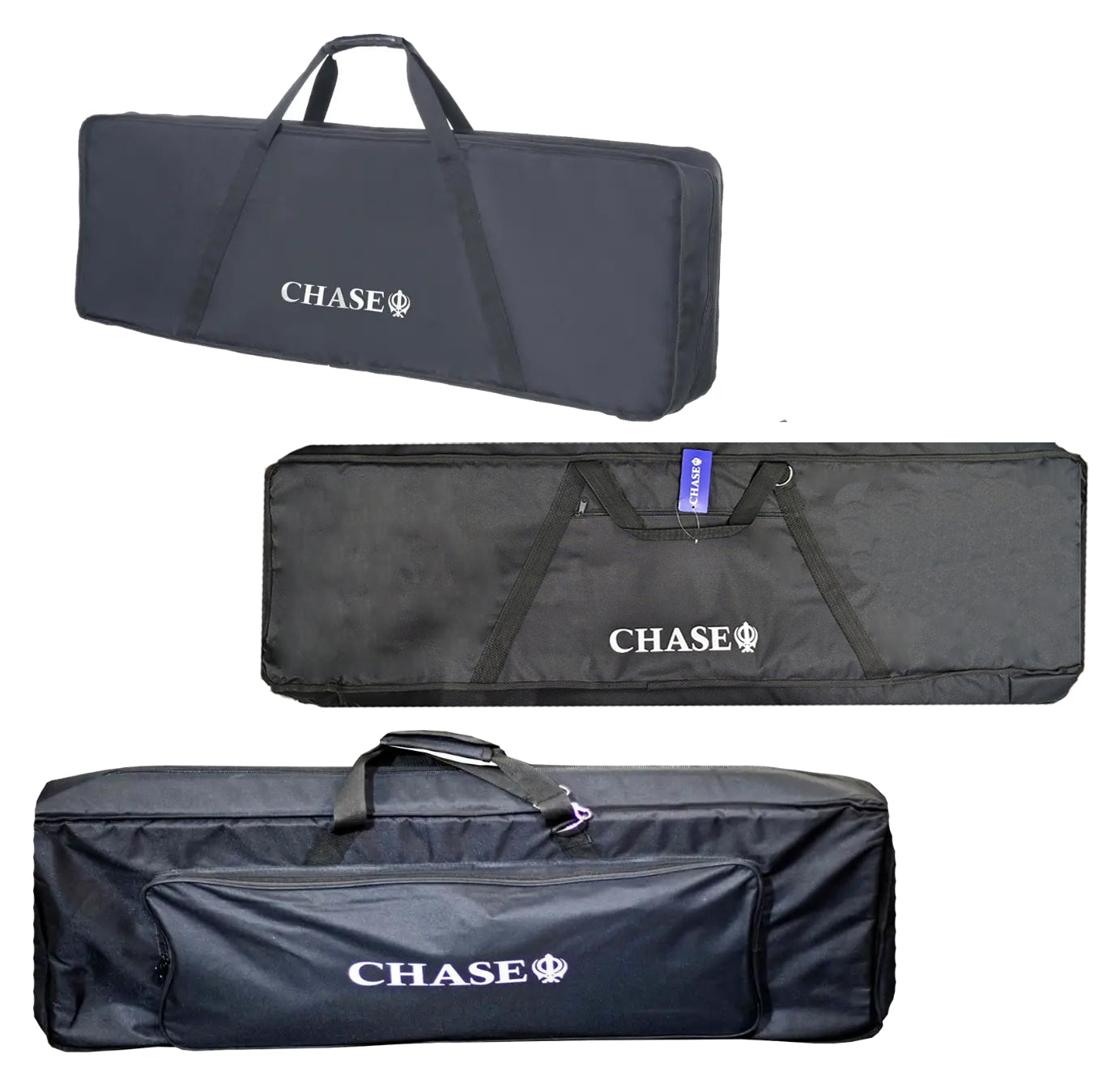 Chase Digital Stage Piano Keyboard Gig Bag Case For 88 Notes Keys 1360mm x 346mm x 154mm