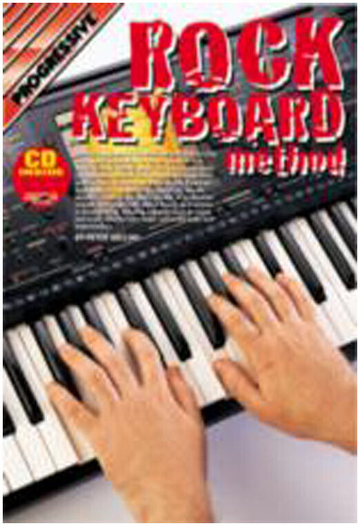 Learn How To Play Keyboard - Rock Keyboard Method Music Tutor Book CD .