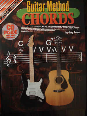 Learn To Play Guitar Chords - Progressive Method Music Book With CD & DVD S56