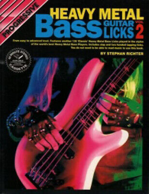 Heavy Metal Bass Licks Vol 2 - Music Book With CD - G7