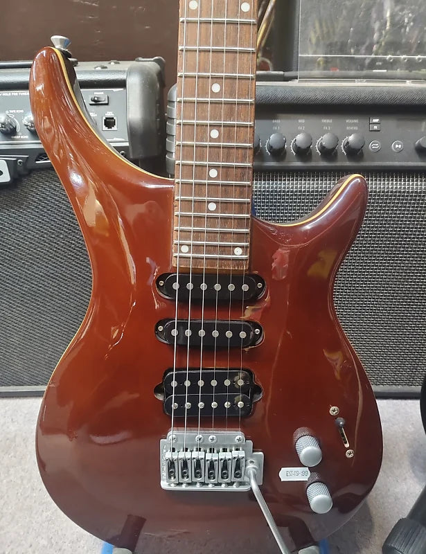 Tanglewood TE6 Tomcat Tomkat Electric Solid Body Guitar - Brown
