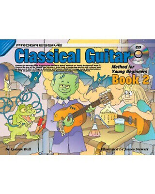 Learn How To Play Guitar Classical Guitar Young Beginner Music Book 2 + CD - N4