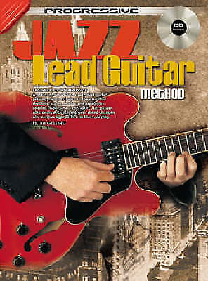 Learn How To Play Guitar - Progressive Jazz Lead Guitar Method TAB Book CD - K7