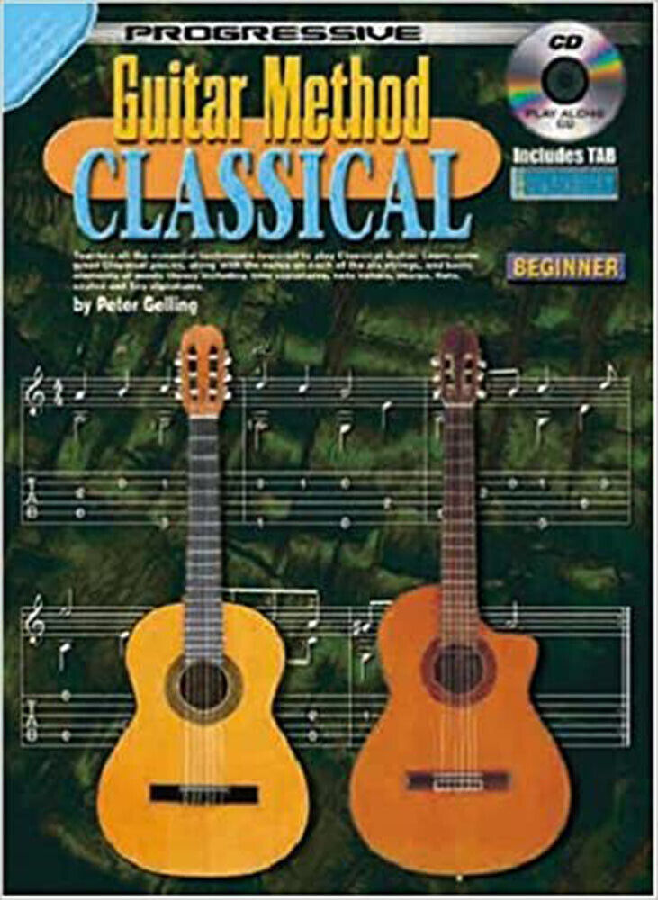 Learn How to Play Guitar - Classical Guitar Method  Music Tutor Book & CD -