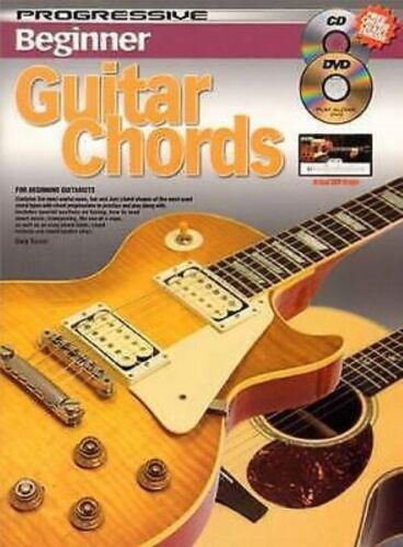 Learn How To Play Guitar Chords Progressive Beginner Guitar Chords Book CD - O6