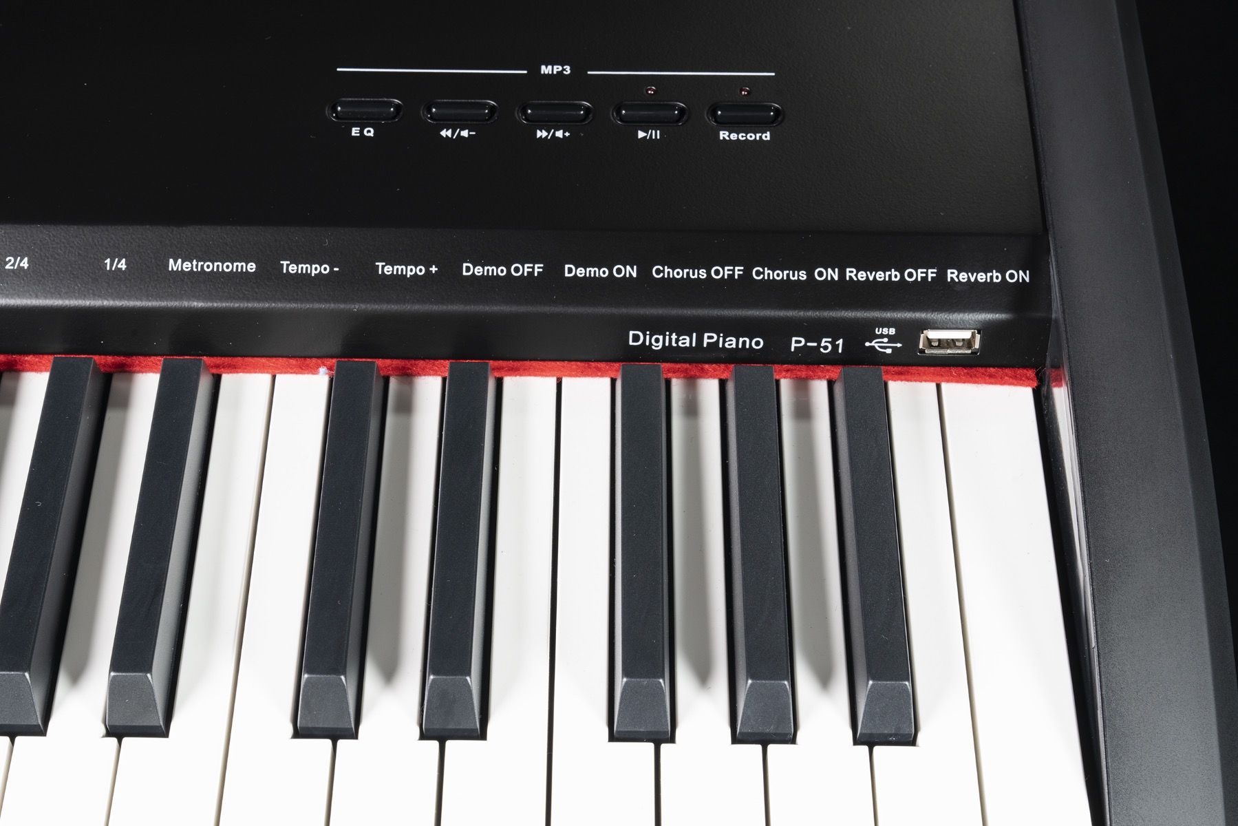 [ Free Upgrade Offer For Casio PX 760 ] Chase P51 Digital Piano Bundle In Black or White With Wooden Stand & Pedal Board With Three Pedals, Piano Bench, Stereo Headphones, Tutorial Book, DVD & CD - RRP £649 / Sale Price £499 / Upgrade Free For £449