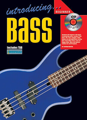 Learn How To Play Bass Guitar - Bass Guitar TAB Tutor Lessons Music Book CD - L2