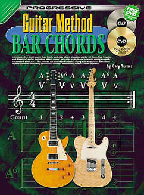 Learn How to Play Guitar Chords - Progressive Guitar Method - Bar Chords :