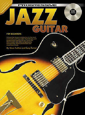 Learn How To Play Guitar - Jazz Guitar Tutor Book CD Progressive Jazz Guitar  K5