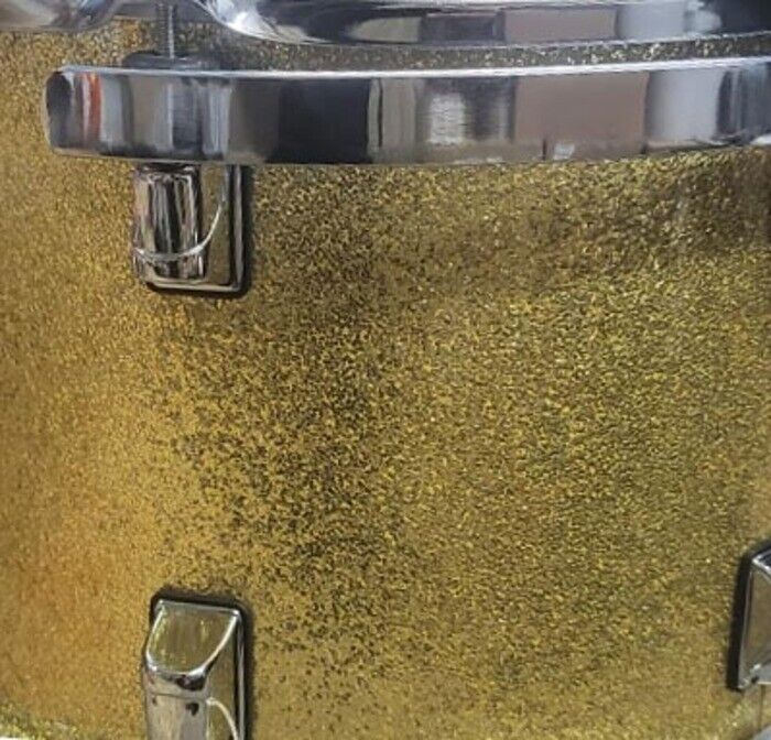 Drum Kit 5 Piece TAYE Fusion Pro X Gold 22" Bass Drums & Hardware Set --D-30~