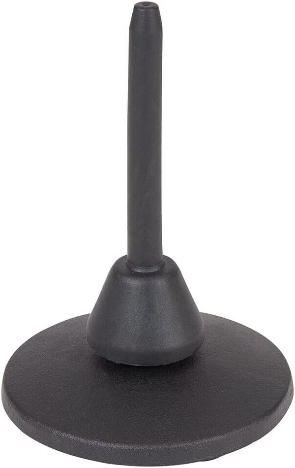Kinsman Compact Round Base Flute Stand / Clarinet Stand in Black