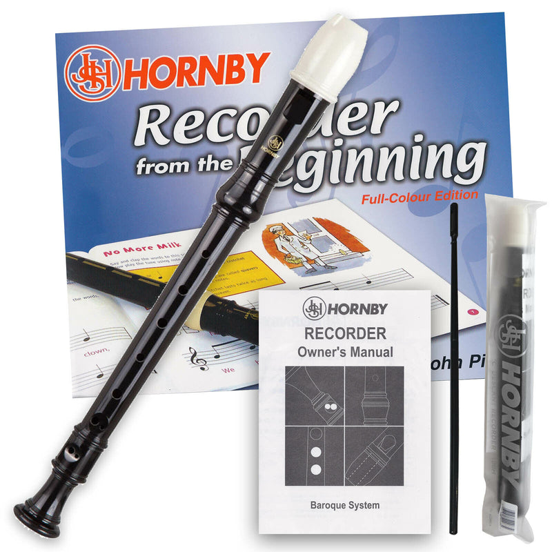 Recorder : Complete Package with Play Recorder Beginner Book Cleaning Rod & Case