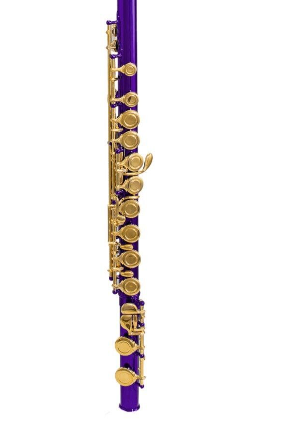 Elkhart Vincent Bach Purple Flute Pack | Spilt E Mechanism Offset G