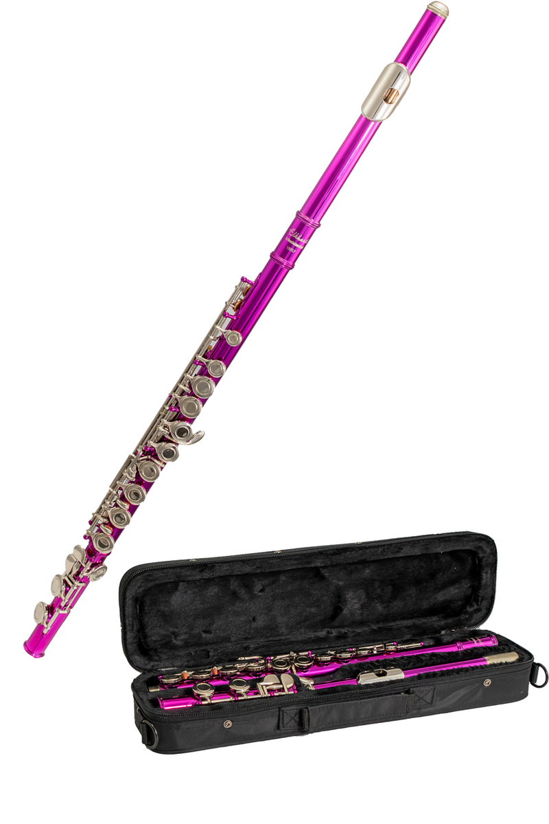Elkhart Vincent Bach Pink Flute Pack | Spilt E Mechanism Offset G