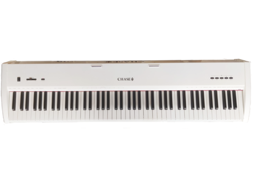 [ Free Upgrade Offer For Casio CDP S100 ] Chase P51 Digital Piano In Black or White With Three Pedals Unit - Sustain Pedal, Sostenuto Pedal & Soft Pedal - RRP £499 / Sale Price £399 / Upgrade Free For £299