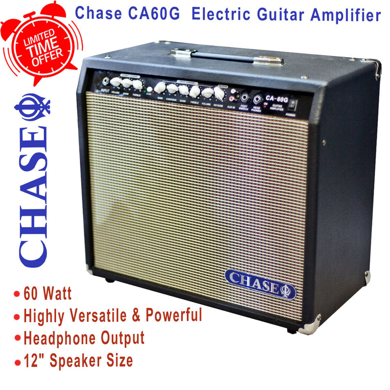 Chase CA60G Deluxe 60W Electric Guitar Amplifier | Combo Powerful Amplifier For Electric Guitar