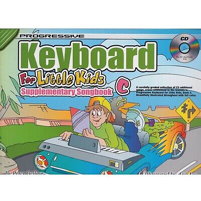 Learn To Play Piano Keyboard For Little Kids Book Tutor Book Supplement C CD H8