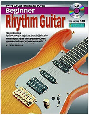 Learn To Play Rhythm Guitar For Beginners - TAB Music Book With CD - I7