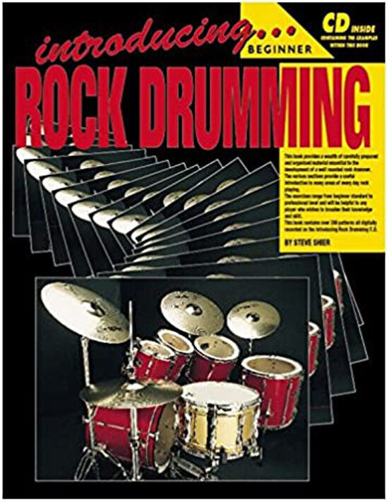 Learn How To Play Drums - Introducing Rock Drumming - Tutor Music Book & CD . G7