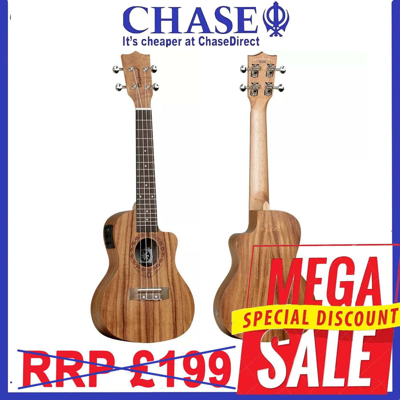 Tanglewood Tiare TWT 16E Concert Ukulele