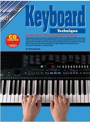 Learn How To Play Keyboard - Piano & Keyboard Technique Tutor Music Book CD - F2