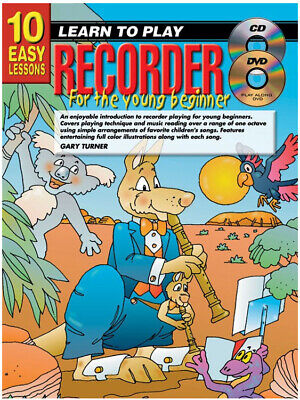 Learn To Play Recorder - Recorder For Young Beginner Tutor Book CD & DVD G1