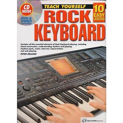 Digital Piano - Electric Piano - Keyboard - Learn Rock Keyboard Book With DVD G2