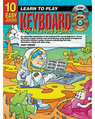 Learn To Play Keyboard - Electronic Young Beginner Music Tutor Book CD DVD N4