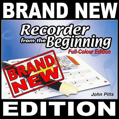 Recorder From The Beginning Learn To Play Tutor Lessons Beginner Music Book - H4