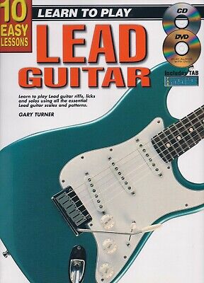 How To Play Guitar Learn To Play Electric Lead Music Tutor Book CD DVD - G2