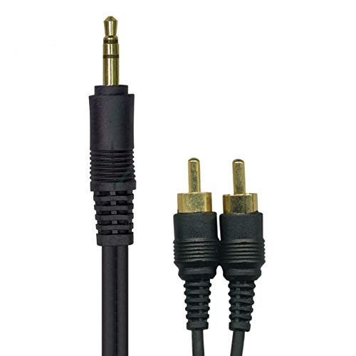 Kinsman Cable | STEREO to TWO PHONO JACKS / PLUGS - 10ft Lead -