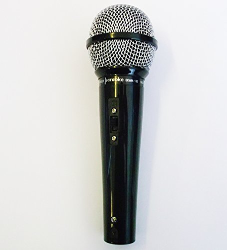 Easy Karaoke MICROPHONE EKWM-100 ELEVATION UNI-DIRECTIONAL DYNAMIC WIRED MIC BLACK