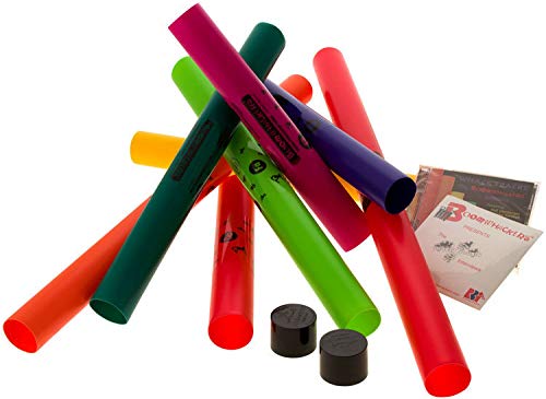 Boomwhackers Power Pack Tubes - Set of 8 Tubes, 2 Octavator Caps & CD/DVD,