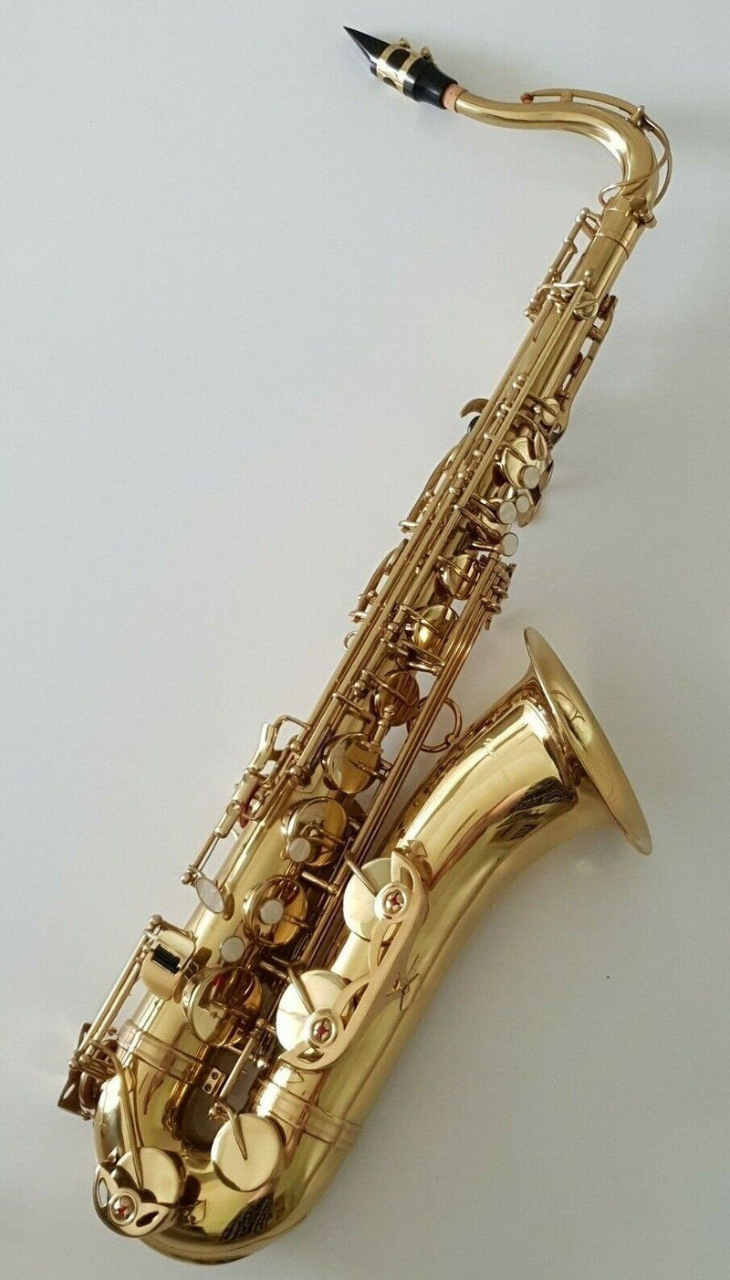 Saxophone Bb Tenor by Intermusic Gold Finish & Ritter Gig Bag - NEW OUTFIT - 09
