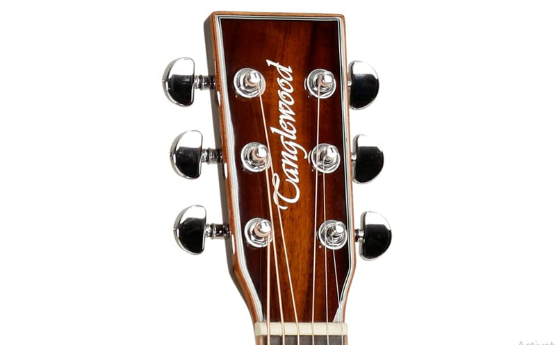 Tanglewood Dreadnought Electro Acoustic Guitar with Cutaway - Model TW4EVCKOA