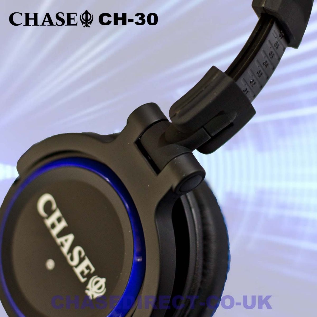 Chase CH-30 Stereo Headphones Noise Cancelling Studio Earphones
