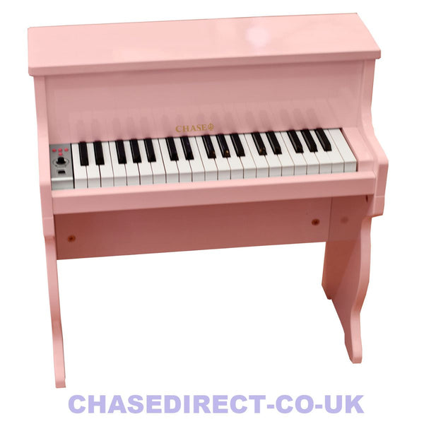 CHASE CDP-123 MINI DIGITAL PIANO IN HIGH GLOSS PINK 37 NOTE PIANO SIZE KEYS