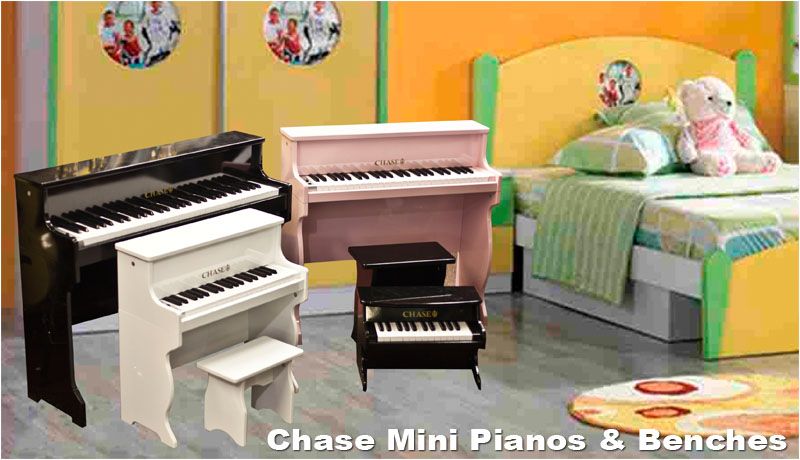 CHASE CDP-121 Mini Digital Piano In High Gloss Colour Finishes