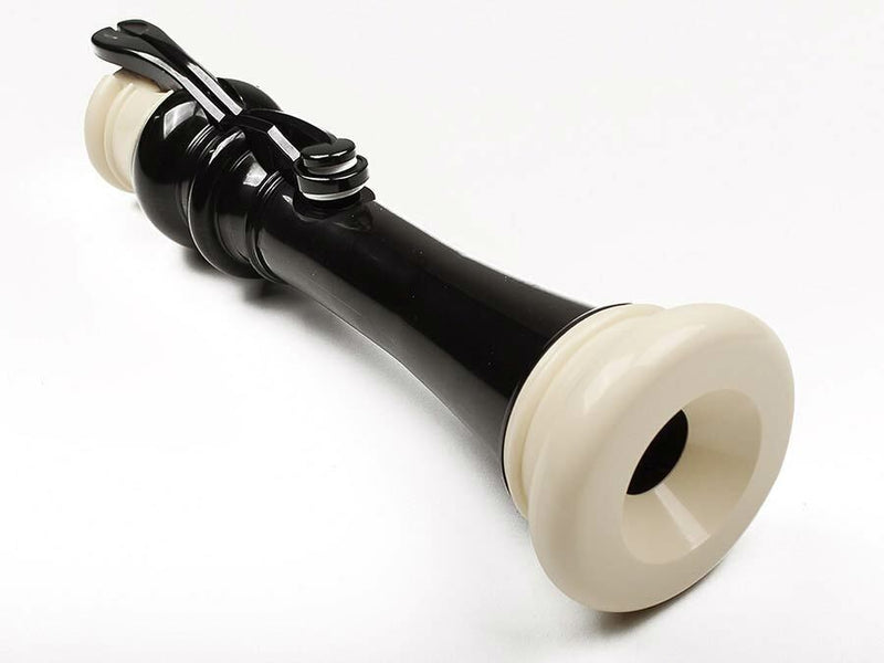 Hornby Bass Recorder In Key of F - Hornby ABS Recorder 900H in Black/Beige