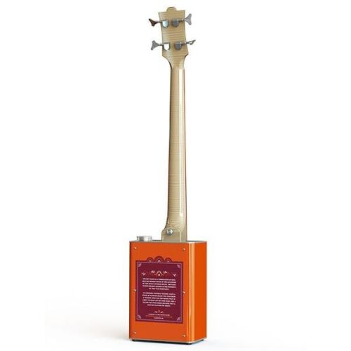 BOHEMIAN HOT SAUCE ELECTRIC BASS GUITAR 2x SINGLE COIL PICKUPS BGB15HS.