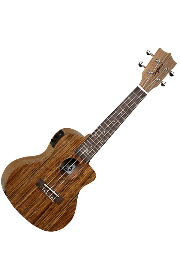 Tanglewood Tiare Electro Acoustic Concert Ukulele TWT12E with Built-In Tuner