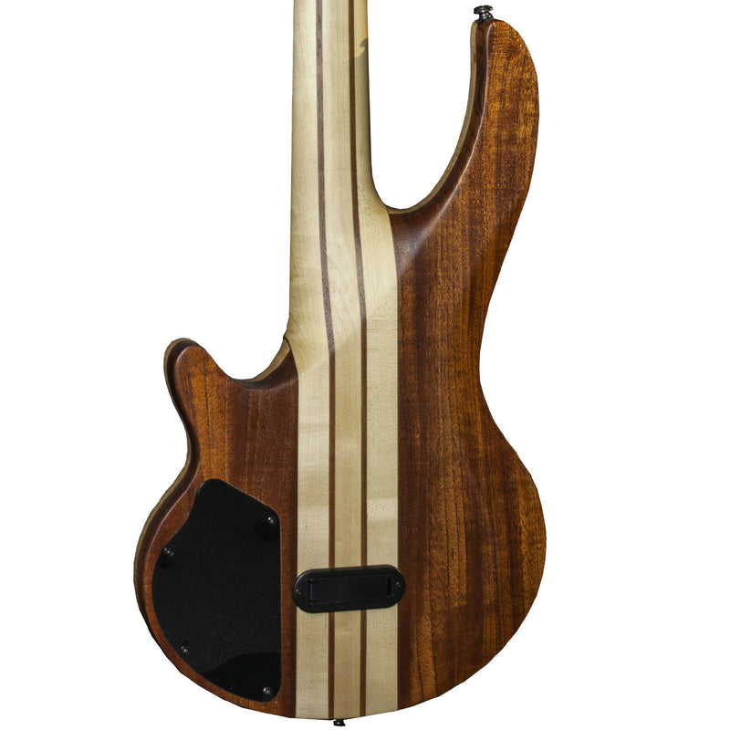 Bass Electric Guitar Tanglewood Canyon III 3 With Spalted Maple Top