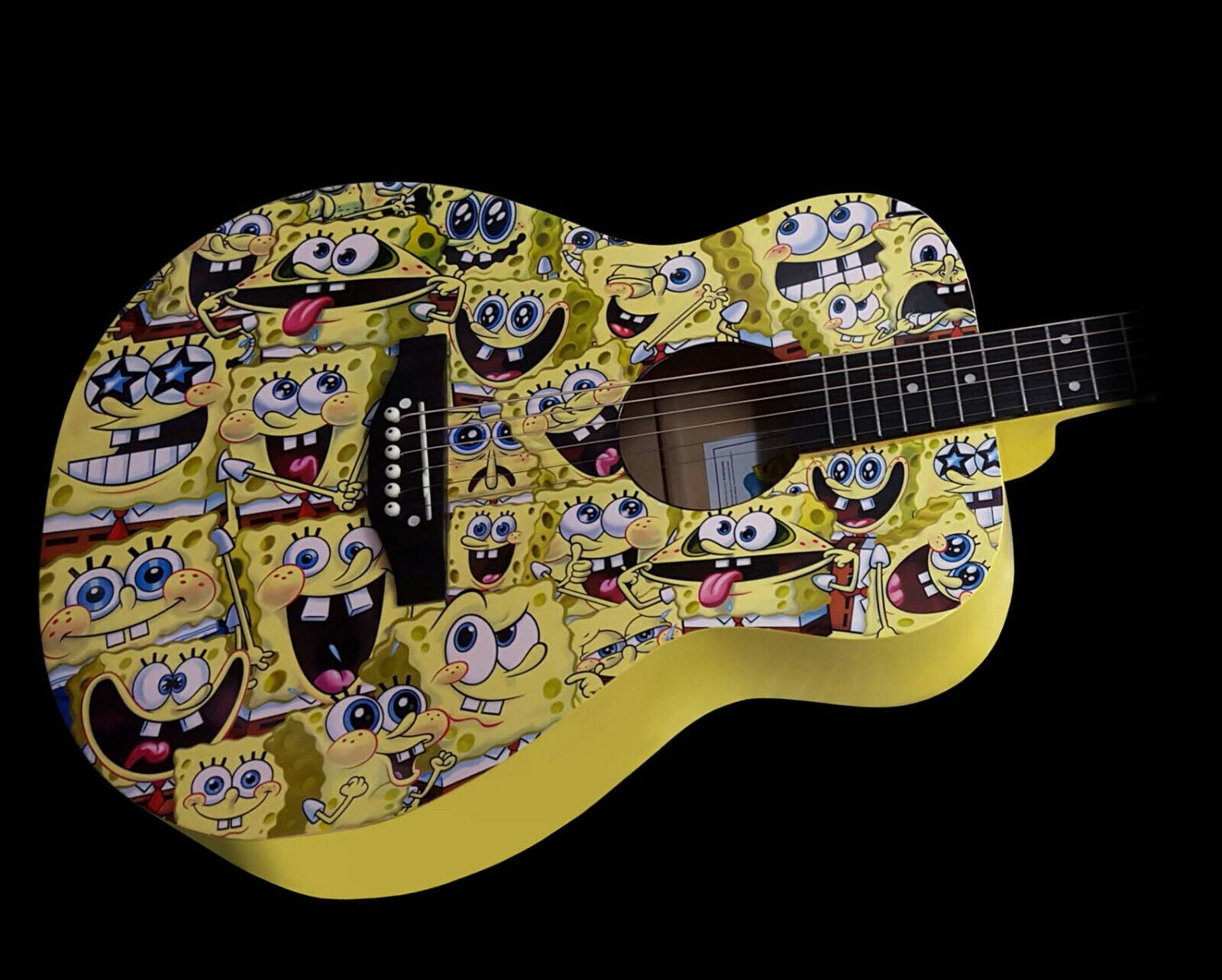 Spongebob Dreadnought Full Size Acoustic Guitar With Complete Outfit