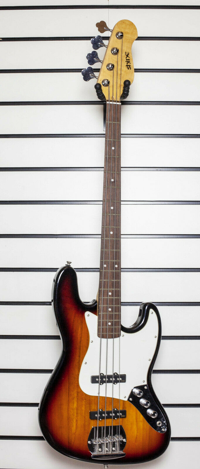 Shine WPB960 Electric Bass Guitar 4 String Sunburst Jazz Bass - Y40