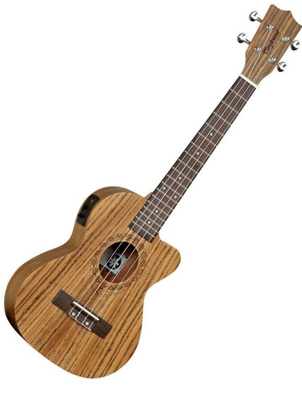 Tanglewood Tiare Electro Acoustic Tenor Ukulele TWT14E with Built-In Tuner