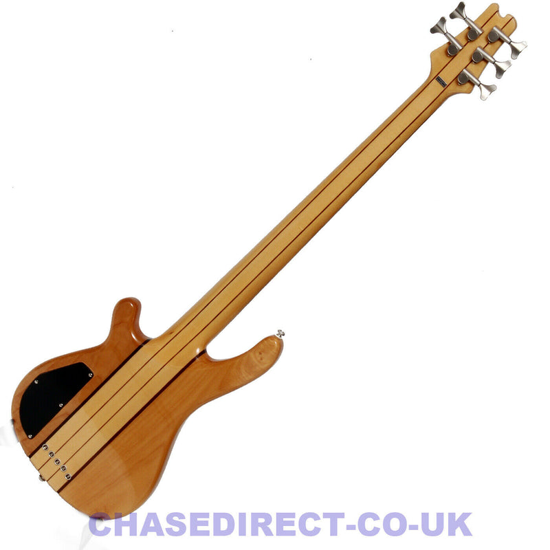 Electric Bass 5 String Guitar Shine SBT705 Thru Neck Active -