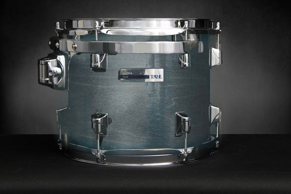 Rack Tom Drum Shell TAYE Pro X Blue Satin 16" x 13" With Suspension Mount D-44