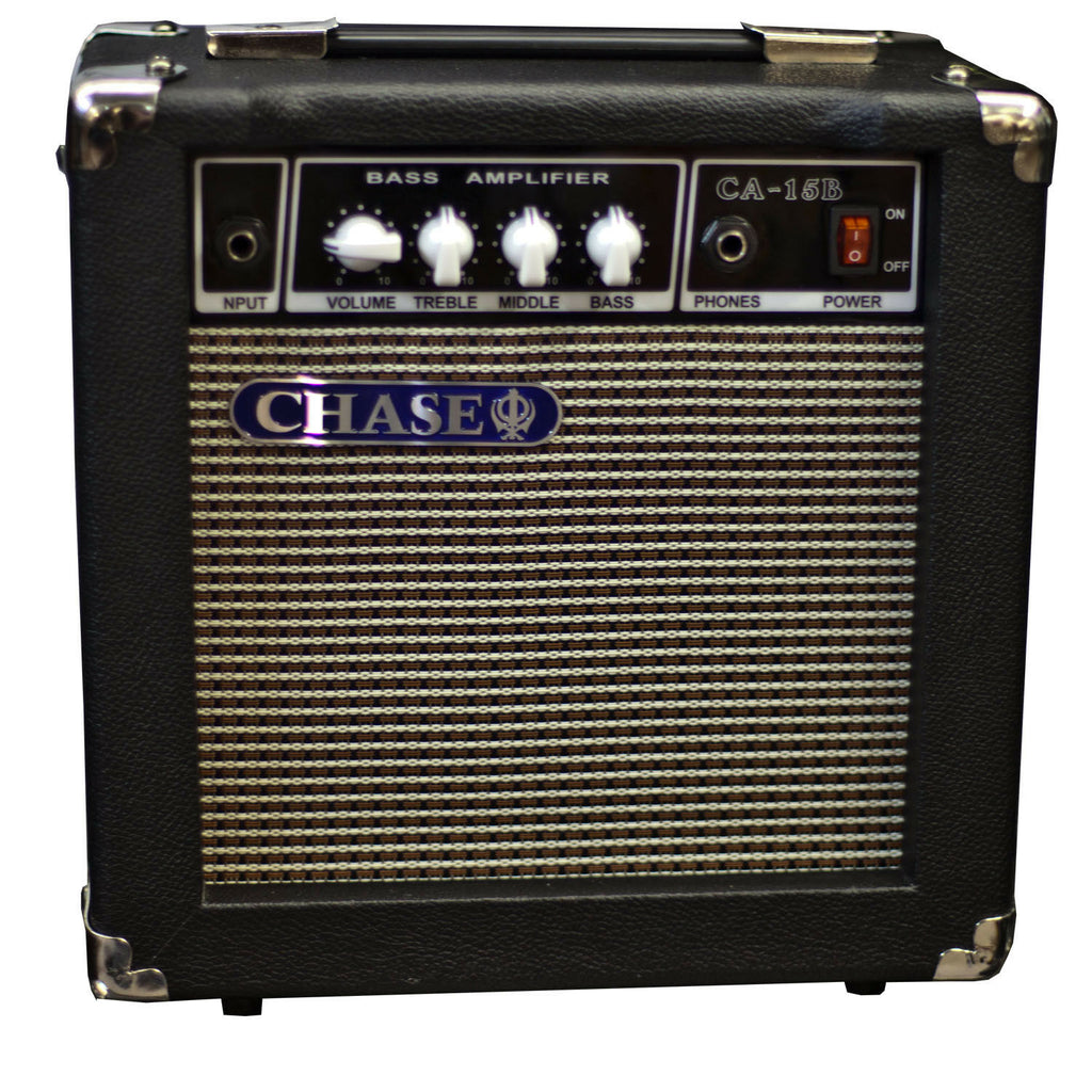 Chase Bass Guitar Amplifier CA 15B 15 Watt Bass Guitar Amp chase-bass-guitar-amplifier-ca-15b-15-watt-bass-guitar-amp