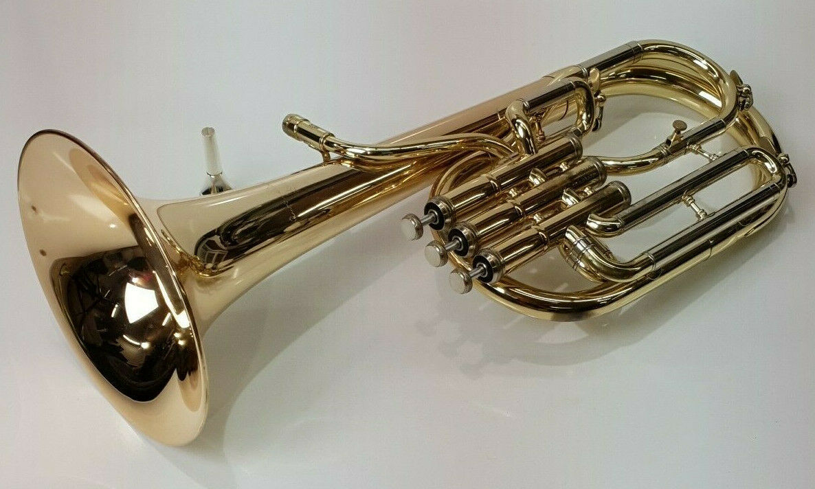 USED Antoine Courtois Tenor Horn 180R & Courtois 4AL Mouthpiece & Soft Deluxe Case