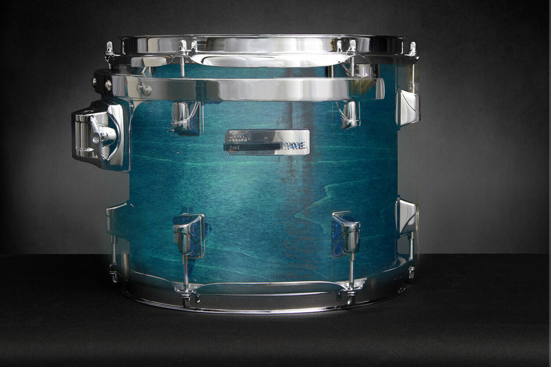 Rack Tom Drum Shell 16" x 13" TAYE Pro X Blue Satin With Suspension Mount - D41
